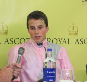 William Buick said that winning the Prince Of Wales's Stakes on The Fugue "Meant the world" to him.