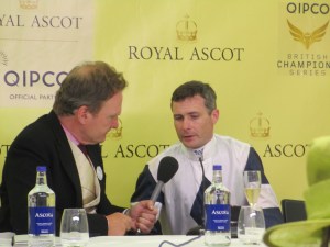 Jockey Pat Smullen at Royal Ascot.