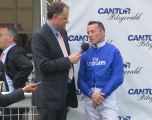 Kieren Fallon rode Cavalryman to victory in the Artemis Goodwood Cup.