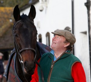 Nicky Henderson is a regular visitor with a great success rate at Huntingdon. Pic: Dan Abraham - racingfotos.com  