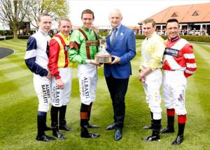 Jamie Spencer (left) rides The Grey Gatsby. (Pic: Courtesy GBR).