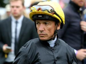 Dettori after winning Cup on Stradivarius